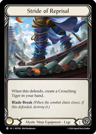 Stride of Reprisal (MST050)  Cold Foil