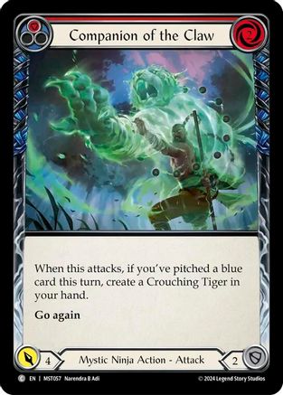 Companion of the Claw (Red) (MST057)