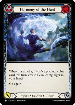 Harmony of the Hunt (Blue) (MST062)  Rainbow Foil