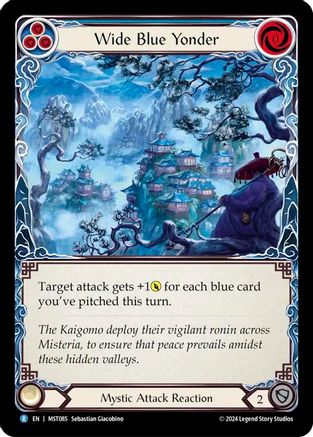 Wide Blue Yonder (MST085)