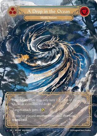 A Drop in the Ocean // Inner Chi (Marvel) (MST095)  Cold Foil