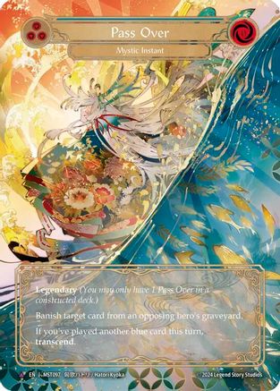 Pass Over // Inner Chi (Marvel) (MST097)  Cold Foil