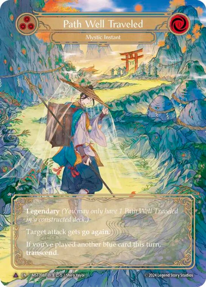 Path Well Traveled // Inner Chi (Marvel) (MST098)  Cold Foil