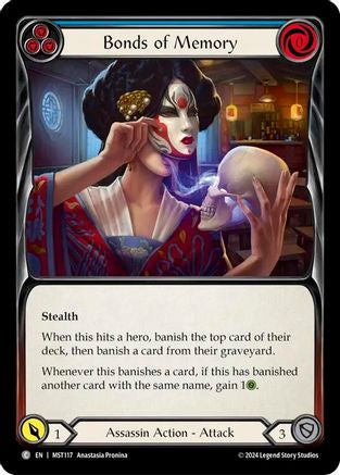 Bonds of Memory (Blue) (MST117)