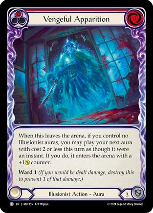 Vengeful Apparition (Red) (MST155)
