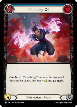 Pouncing Qi (Blue) (MST184)
