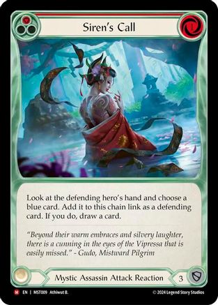 Siren's Call (MST009)  Rainbow Foil
