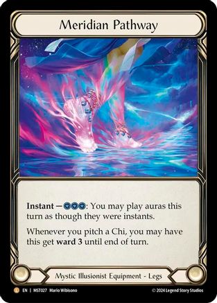 Meridian Pathway (MST027)  Cold Foil