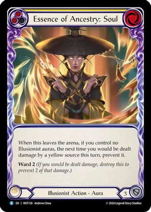 Essence of Ancestry: Soul (MST138)  Rainbow Foil