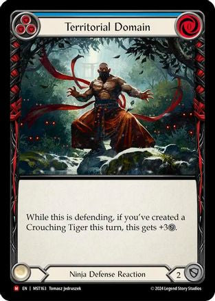 Territorial Domain (MST163)  Rainbow Foil