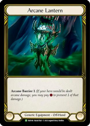Arcane Lantern (Golden) - FAB146 (FAB146)  Cold Foil