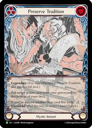 Preserve Tradition // Inner Chi - LGS286 (LGS286)  Rainbow Foil