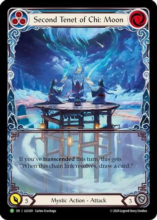 Second Tenet of Chi: Moon - LGS301 (LGS301)  Rainbow Foil