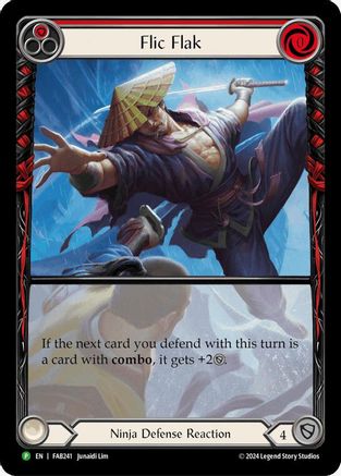 Flic Flak (Red) - FAB241 (FAB241)  Rainbow Foil