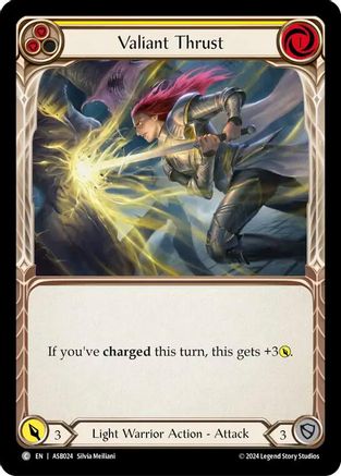Valiant Thrust (Yellow) (ASB024)