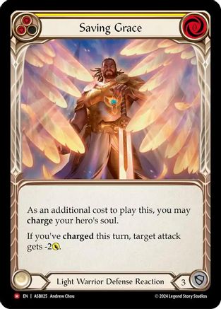 Saving Grace (ASB025)  Rainbow Foil