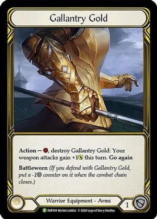 Gallantry Gold (Golden) - FAB104 (FAB104)  Cold Foil