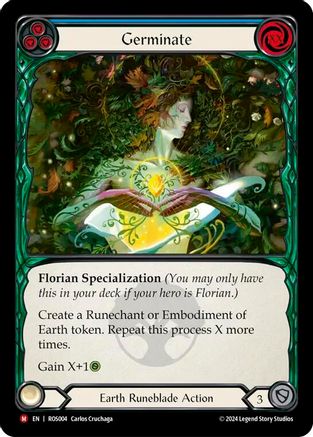 Germinate (ROS004)  Rainbow Foil