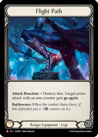 Flight Path (AAZ007)  Rainbow Foil