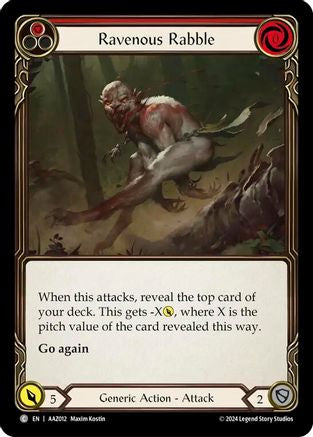 Ravenous Rabble (Red) (AAZ012)