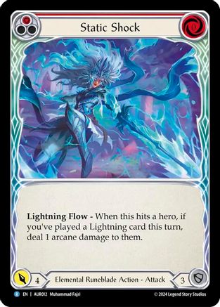 Static Shock (Red) (AUR012)