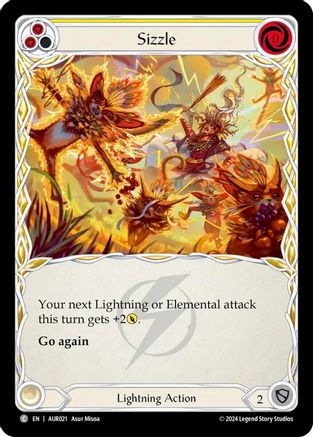 Sizzle (Yellow) (AUR021)