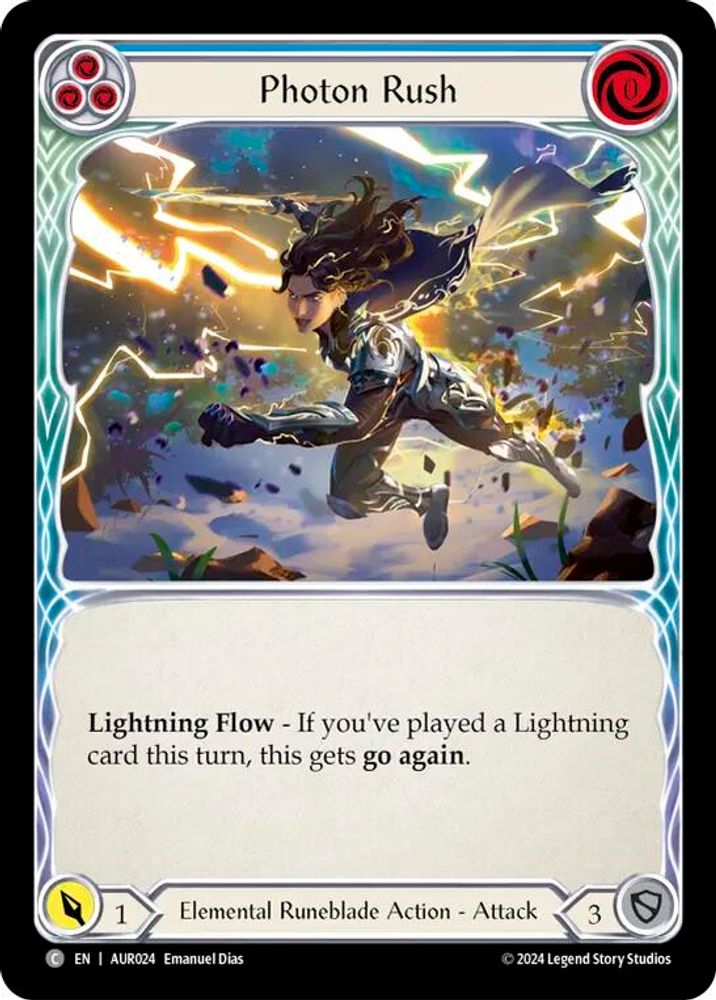 Photon Rush (Blue) (AUR024)