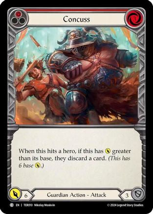 Concuss (Red) (TER010)