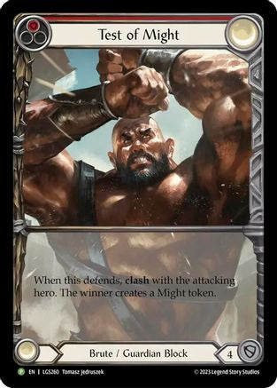 Test of Might - LGS260 (LGS260)  Rainbow Foil
