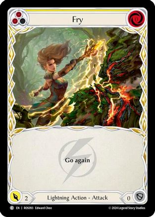 Fry (Yellow) (ROS093)  Rainbow Foil