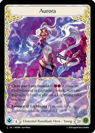 Aurora (Marvel) (Alternate Art) (ROS008)  Cold Foil