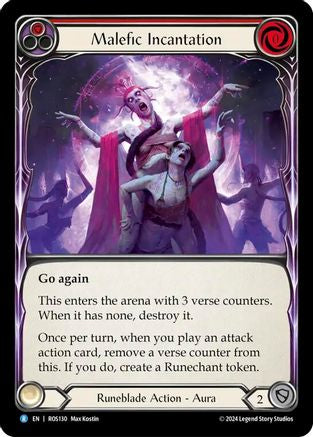 Malefic Incantation (Red) (ROS130)