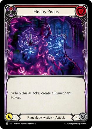 Hocus Pocus (Red) (ROS143)