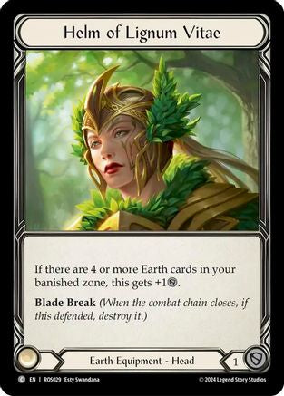 Helm of Lignum Vitae (ROS029)  Cold Foil