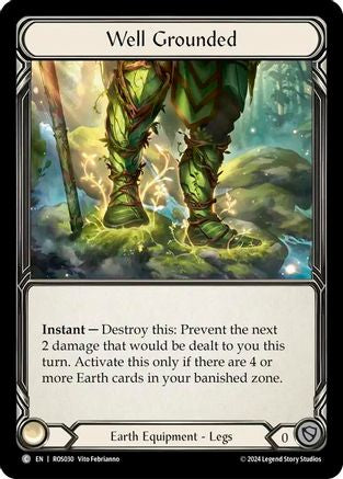 Well Grounded (ROS030)  Cold Foil