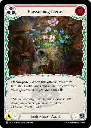 Blossoming Decay (Red) (ROS049)