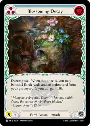 Blossoming Decay (Blue) (ROS051)