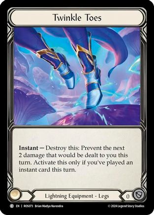 Twinkle Toes (ROS073)  Cold Foil