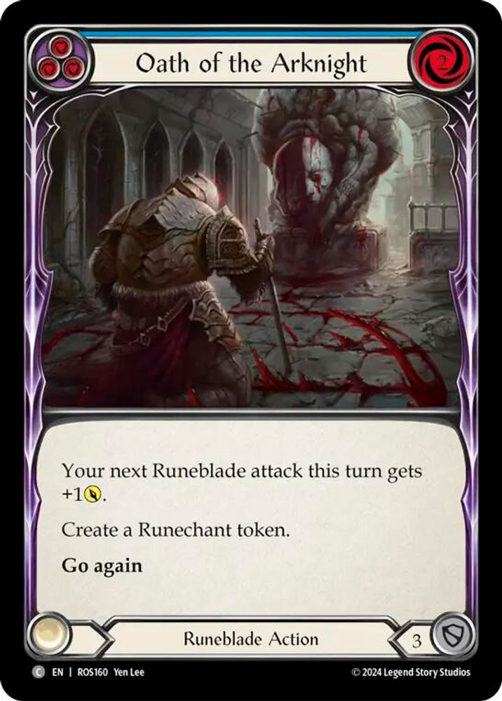 Oath of the Arknight (Blue) (ROS160)