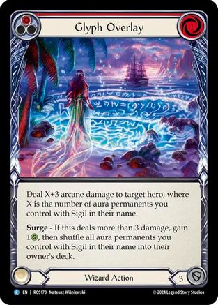 Glyph Overlay (Red) (ROS173)