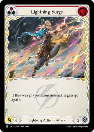 Lightning Surge (Red) (ARA013)