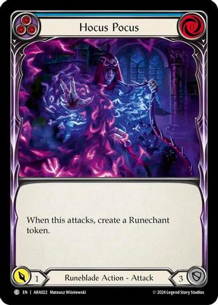 Hocus Pocus (Blue) (ARA022)