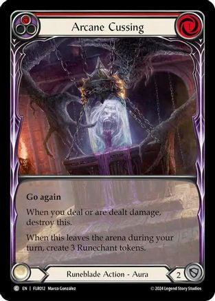 Arcane Cussing (Red) (FLR012)