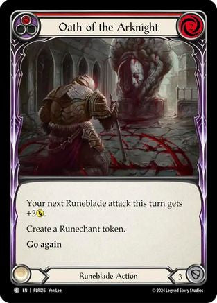 Oath of the Arknight (Red) (FLR016)