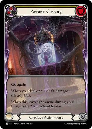 Arcane Cussing (Yellow) (FLR018)