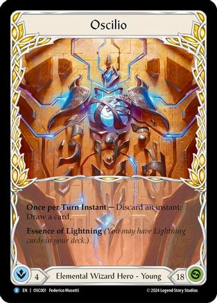 Oscilio (OSC001)  Rainbow Foil
