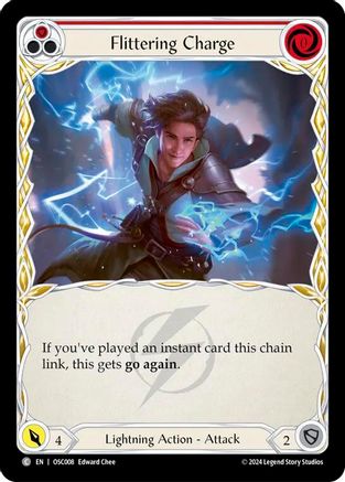 Flittering Charge (Red) (OSC008)