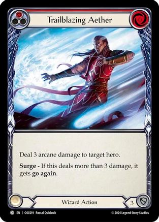 Trailblazing Aether (Red) (OSC019)