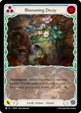Blossoming Decay (Blue) (VER019)