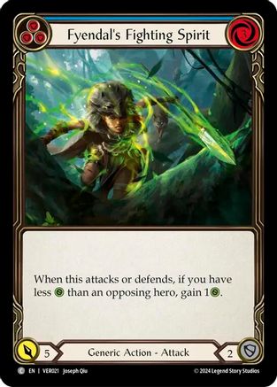Fyendal's Fighting Spirit (Blue) (VER021)